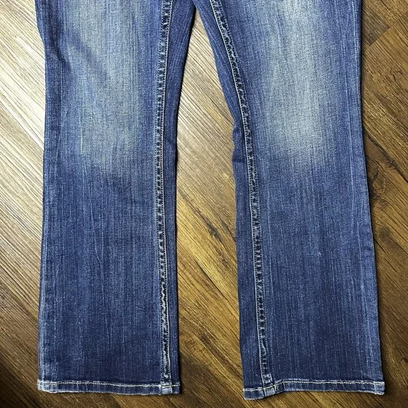 BKE Buckle Jeans Womens 30x29.5 Blue Denim Payton Bootcut Faded Western Y2K - Picture 7 of 12